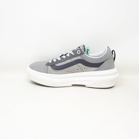 Vans Old Skool Overt CC Stacked Platform Shoe Sneaker Lux Gray White Womens 9 US - Picture 2 of 12